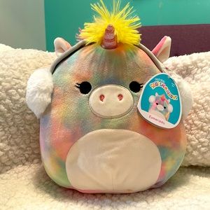 Squishmellow Unicorn with Headphones